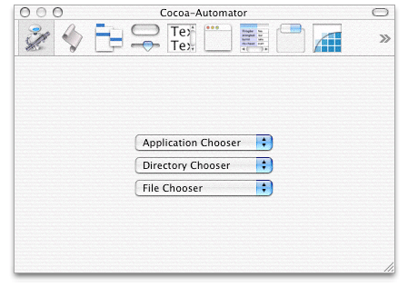 Cocoa-Automator palette