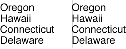 Optical alignment at line edges