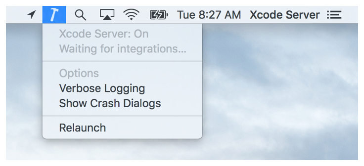 image: ../Art/xcodeserver_menubar_menu_2x.png