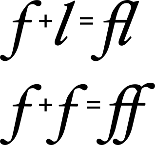 Ligatures