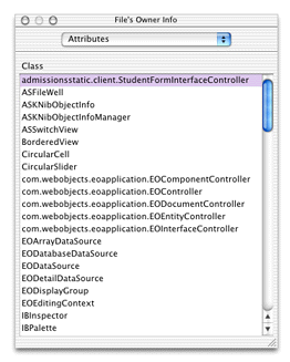 Assign the custom subclass to File’s Owner