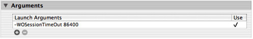 Add session timeout launch argument